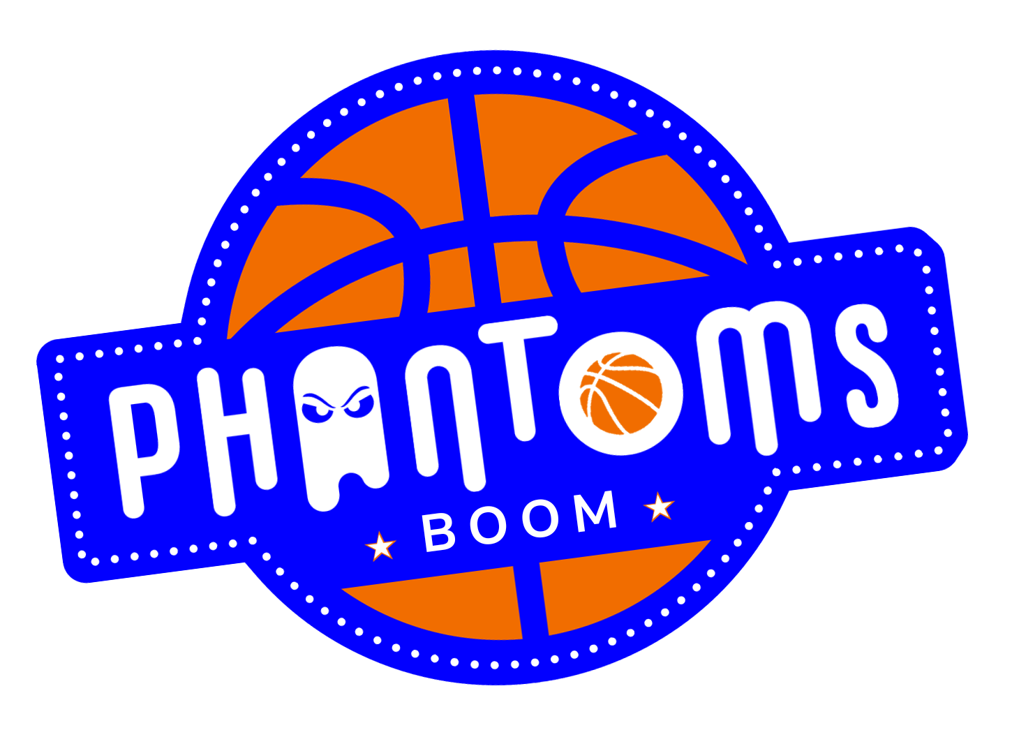 Phantoms Basket Boom - A logo